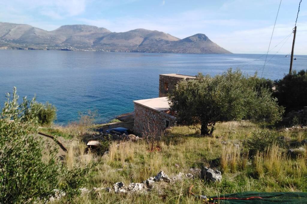 Villa Lagkadaki Sea View Argilia Eksteriør billede
