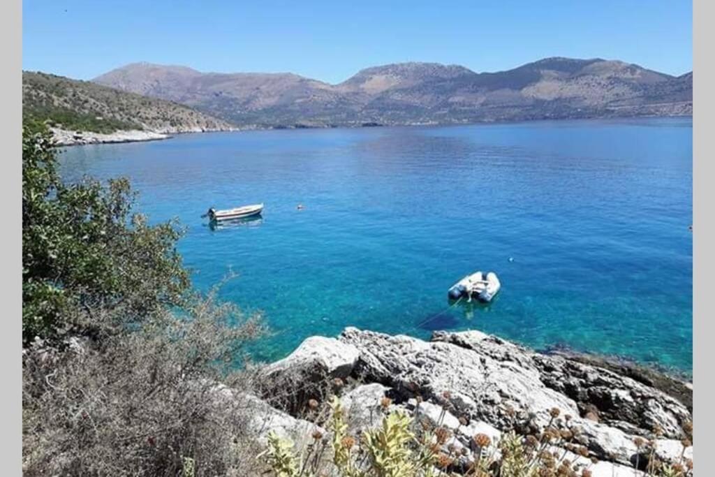 Villa Lagkadaki Sea View Argilia Eksteriør billede