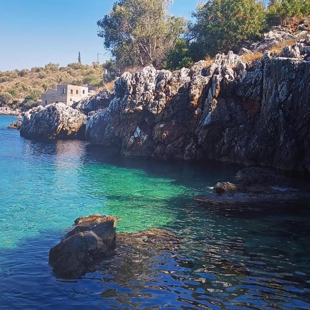 Villa Lagkadaki Sea View Argilia Eksteriør billede