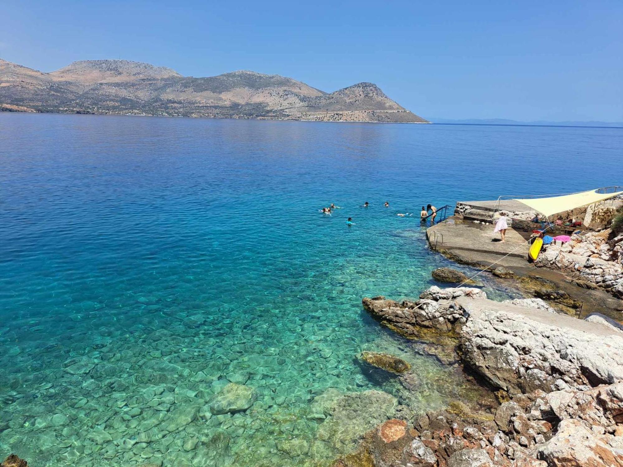 Villa Lagkadaki Sea View Argilia Værelse billede